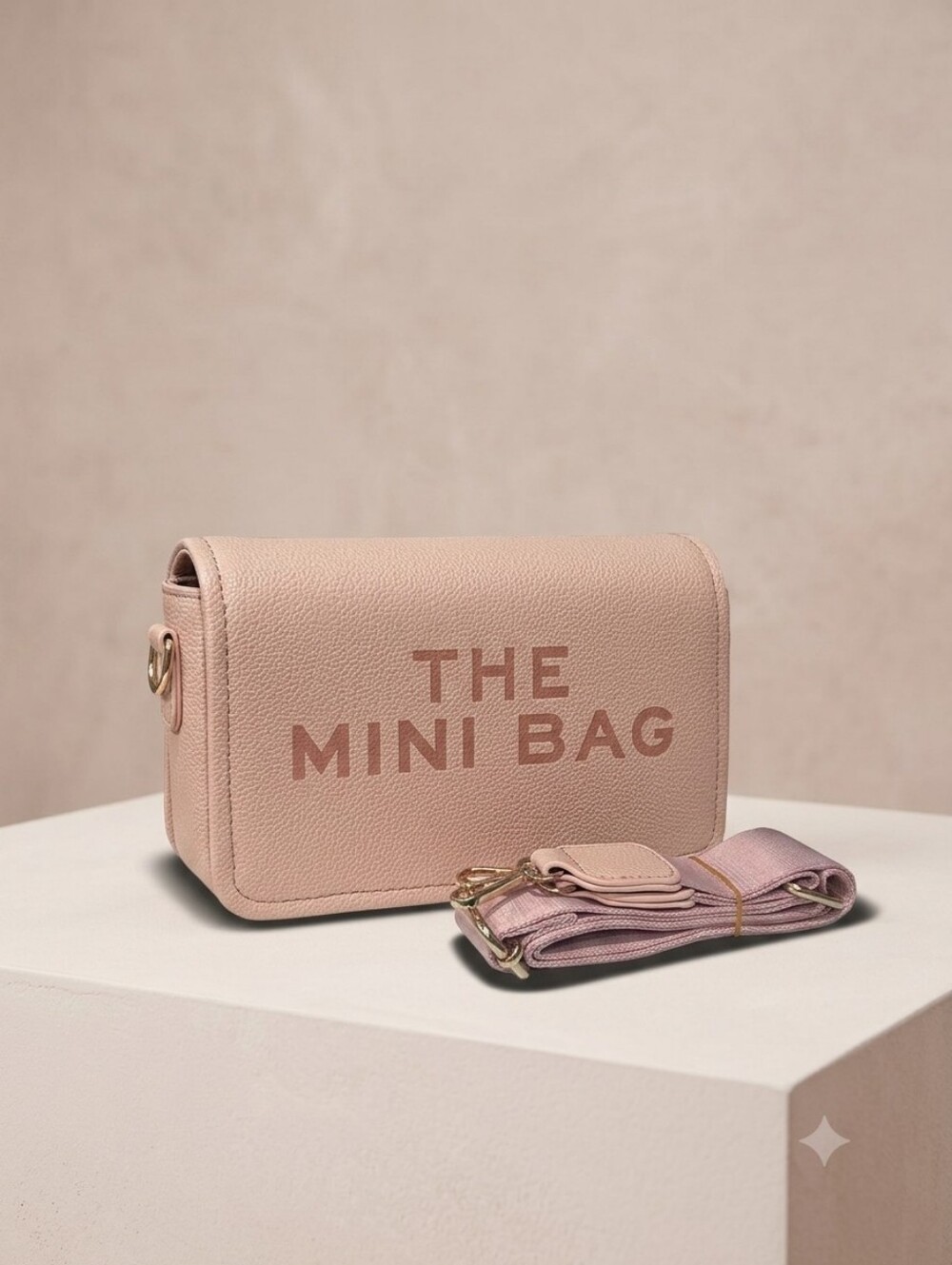 Blush Pink The Mini Bag Crossbody